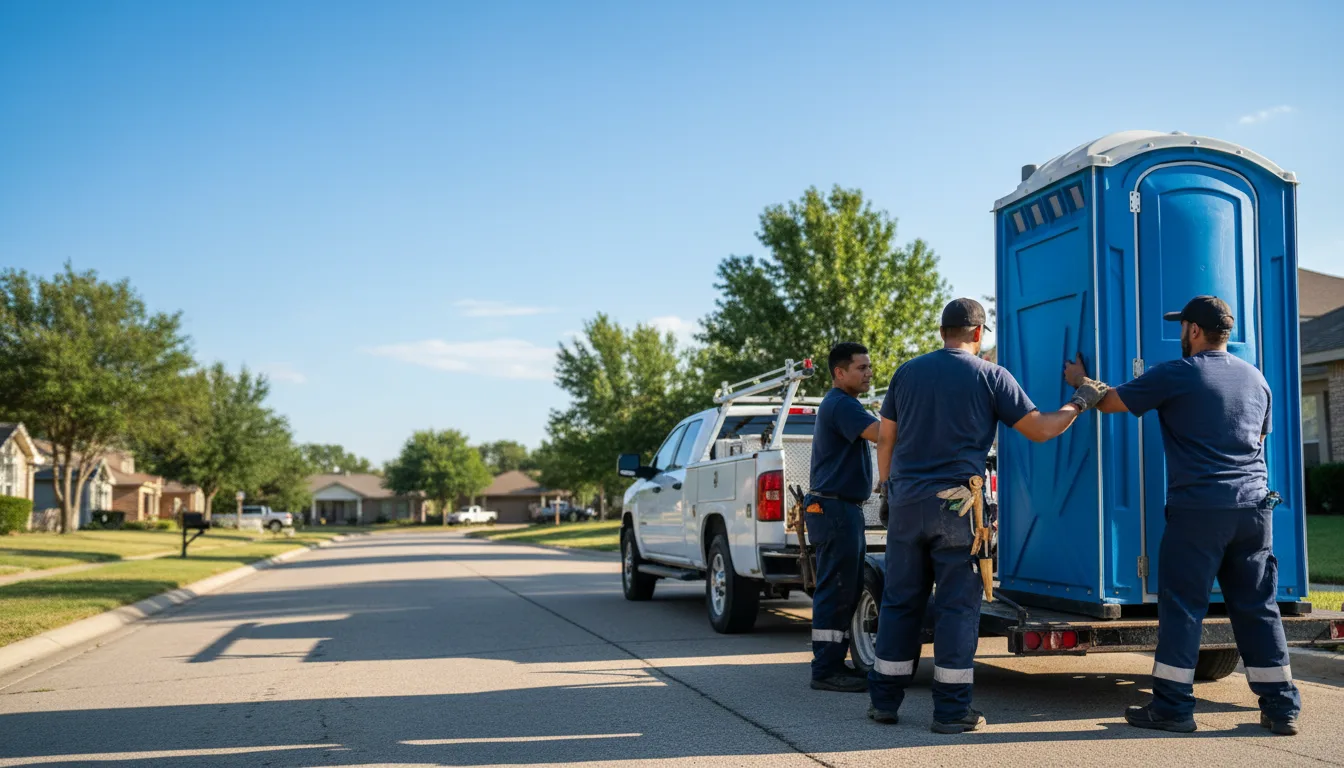 Portable Toilet Rental in Palestine, IL near me